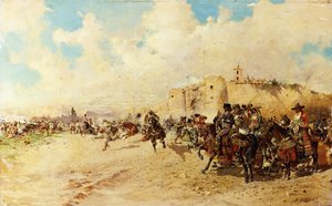 De zigeunermarkt, 1889