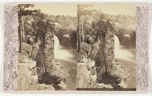Ausable Chasm - Birmingham Falls, vanaf Block Point