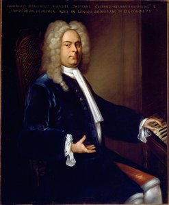 George Frederick Handel (Georg Friedrich Handel) door Balthasar (after) Denner