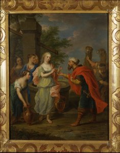 Eliezer en Rebecca bij de bron