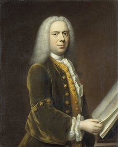 Portret van een man, waarschijnlijk Cornelis Troost (1696-1750)