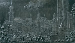 De Kroningsstoet van Keizer Frans I. Stefan van Lotharingen in Frankfurt am Main 10 oktober 1745 door Balthasar Ferdinand Moll