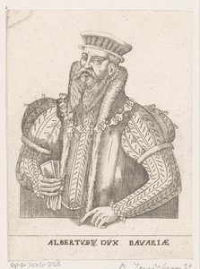 Portret van Albrecht V, hertog van Beieren