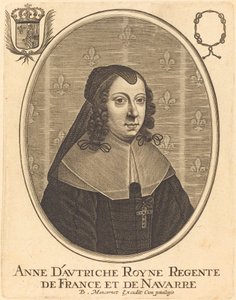 Anna van Oostenrijk door Balthasar Moncornet
