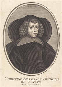 Christine van Frankrijk door Balthasar Moncornet