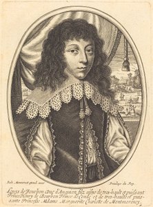 Louis II de Bourbon-Condé door Balthasar Moncornet