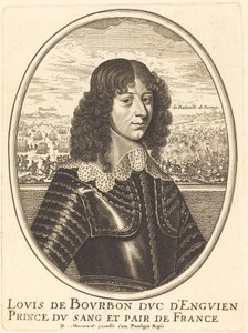 Louis II de Bourbon-Condé door Balthasar Moncornet