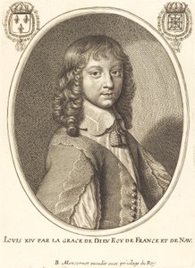 Lodewijk XIV door Balthasar Moncornet