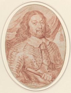 Portret van een Franse Generaal door Balthasar Moncornet