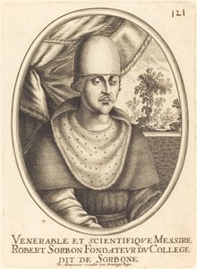 Robert de Sorbon door Balthasar Moncornet