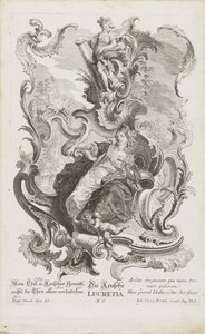De kuise Lucretia door Balthasar Sigmund Setletzky