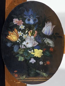 Stilleven met bloemen, 1622 door Balthasar van der Ast