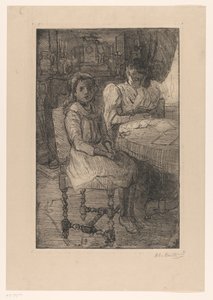 Twee vrouwen aan tafel