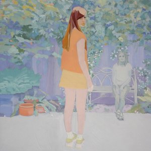 Meisje in vuur en vlam, 2014 door Barbara Hoogeweegen
