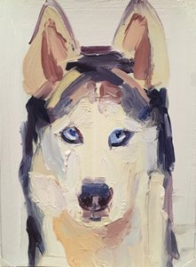 Wolf, 2016 door Barbara Hoogeweegen