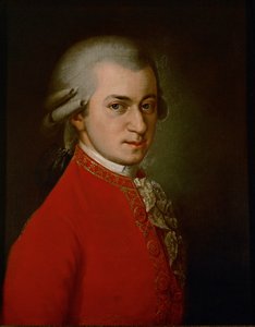 Wolfgang Amadeus Mozart ... (olieverf op doek)