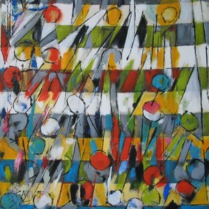 Moderne abstracte vormen door Barbara Piatti