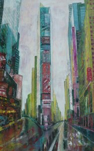 Levendige stadsreflecties door Barbara Piatti