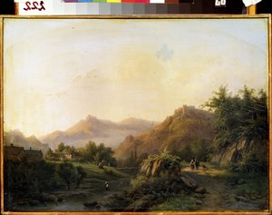 Landschap met een weg