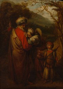 Abraham stuurt Hagar en Ismaël weg, 1658