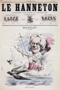 Cartoon Jules Michelet - door Gedeon in 