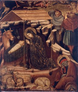 Aanbidding van de herders door Barnaba da Modena