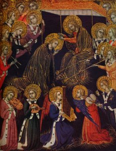 De Kroning van de Maagd, 1374 door Barnaba da Modena