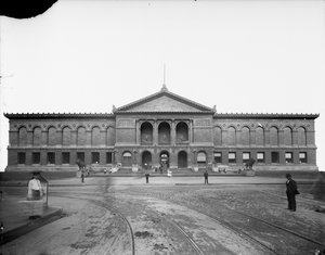 Art Institute of Chicago, Chicago, Illinois, VS, ca. 1892 door Barnes and Crosby