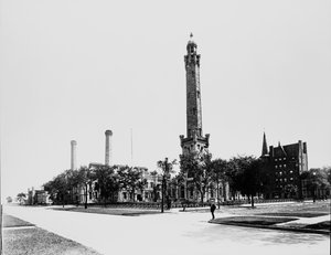 Chicago Water Tower, Chicago, Illinois, VS, ca. 1900