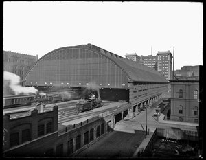 LaSalle Street Station, Chicago, Illinois, VS, ca. 1905 door Barnes and Crosby