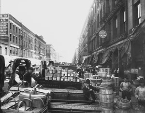 South Water Street Market, Chicago, Illinois, VS, ca. 1905 door Barnes and Crosby
