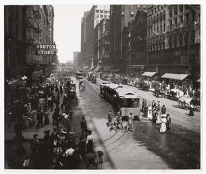 State Street, Chicago, Illinois, VS, ca. 1905