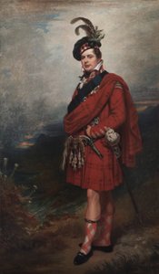 Augustus Frederick, Hertog van Sussex, in Hooglandkleding, 1885 door Barnett Samuel Marks