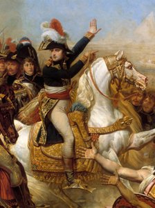 Campagne (Expeditie) van Egypte (1798-1801): "Napoleon Bonaparte spreekt het leger toe voor de Slag bij de Piramides, 21 juli