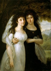 Portret van de Maistre Zusters door Baron Antoine Jean Gros