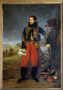 Pruisische campagne: Portret van de Graaf van Lasalle, divisiegeneraal (1775-1809), die de overgave van het garnizoen van Stettin (Szczecin) op 30 oktober 1806 ontvangt