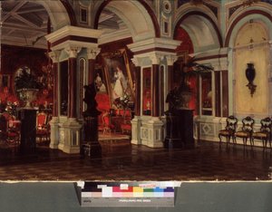Tekenzaal door Baron Ernest Friedrich von Liphart