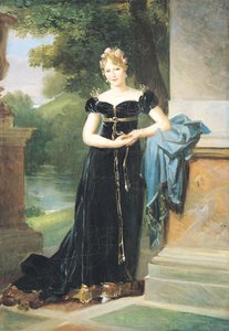 Portret van Marie Laczinska (1786-1817) Gravin Walewska, 1812