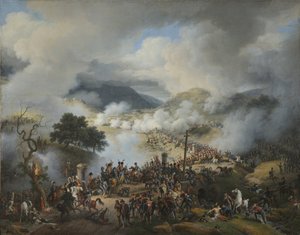 Frans: Bataille du col de Somo Sierra en Castille, le 30 novembre 1808 Slag bij Somo Sierra, 30 november 1808