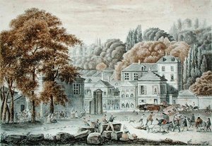De Nieuwe Place du Pont, Sèvres, in 1822