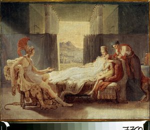Aeneas vertelt Dido over de ramp in Troje