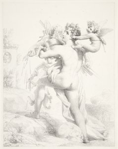Qui trop embrasse, mal étreint door Baron Pierre Narcisse Guerin