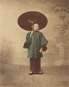 Vrouw uit Canton, 1870s