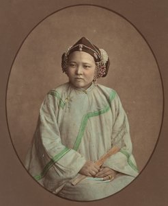 Fille de Lanxchow, 1870s door Baron Raimund von Stillfried