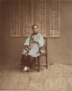 Meisje uit Shanghai door Baron Raimund von Stillfried