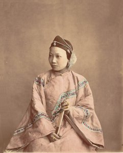 Meisje uit Lanxchow door Baron Raimund von Stillfried