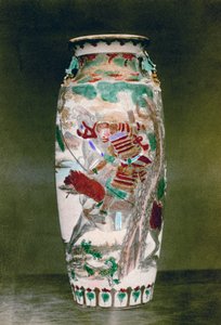 Satsuma vaas, Japan, 1882