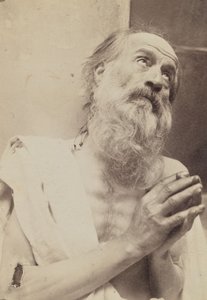 [Portret van biddende man]. door Baron Wilhelm von Gloeden
