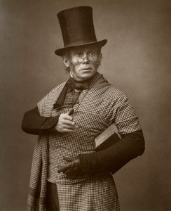 Britse acteur Felix Morris in One Change, 1886