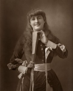 Britse actrice Alice Atherton in Oliver Grumble, 1886 door Barraud